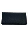 【中古】LOUIS VUITTON◆ポルト・フォイユ・プラザ_タイガ_BLK/--/BLK/メンズ【服飾雑貨他】(4)