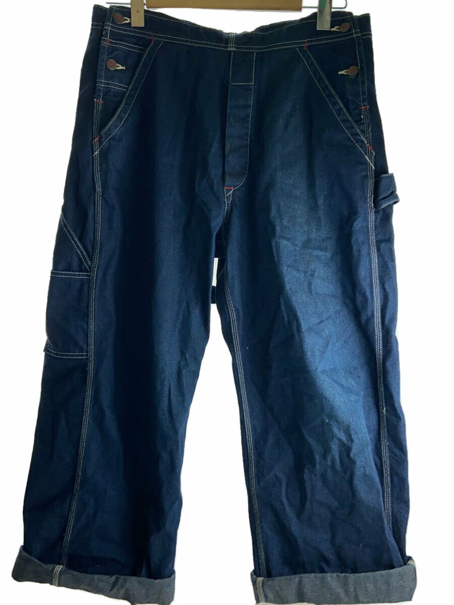 【中古】STIFF◆オーバーオール/S/デニム【メンズウェア】