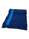 【中古】JOHN SMEDLEY◆マフラー/ウール/BLU/メンズ【服飾雑貨他】