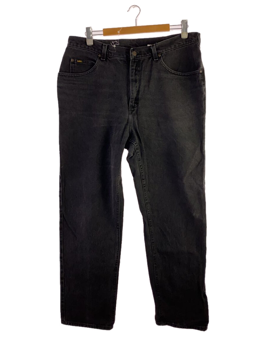 【中古】Lee◆ボトム/--/コットン/BLK【メンズウェア】