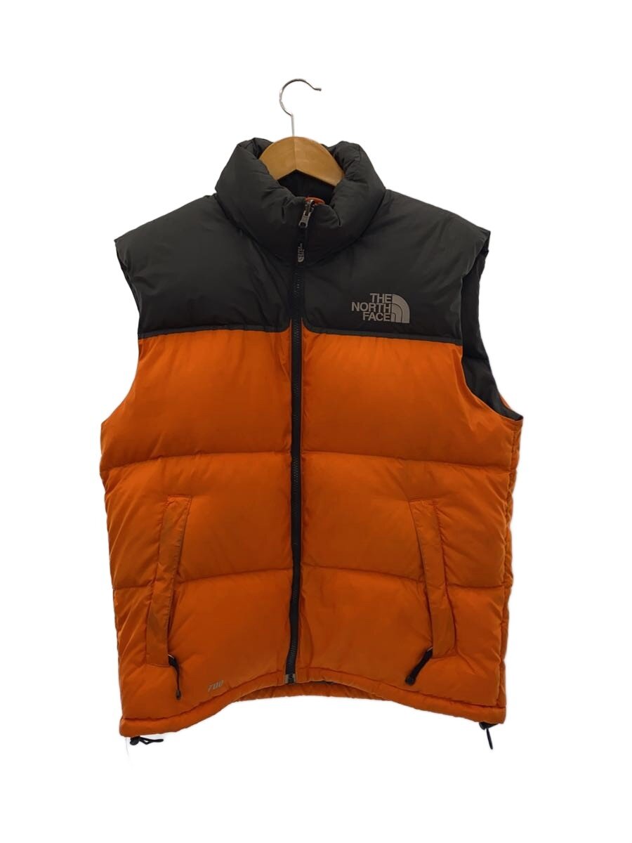 【中古】THE NORTH FACE◆ダウンジャケット/M/ナイロン/ORN/nd01587【メンズ ...