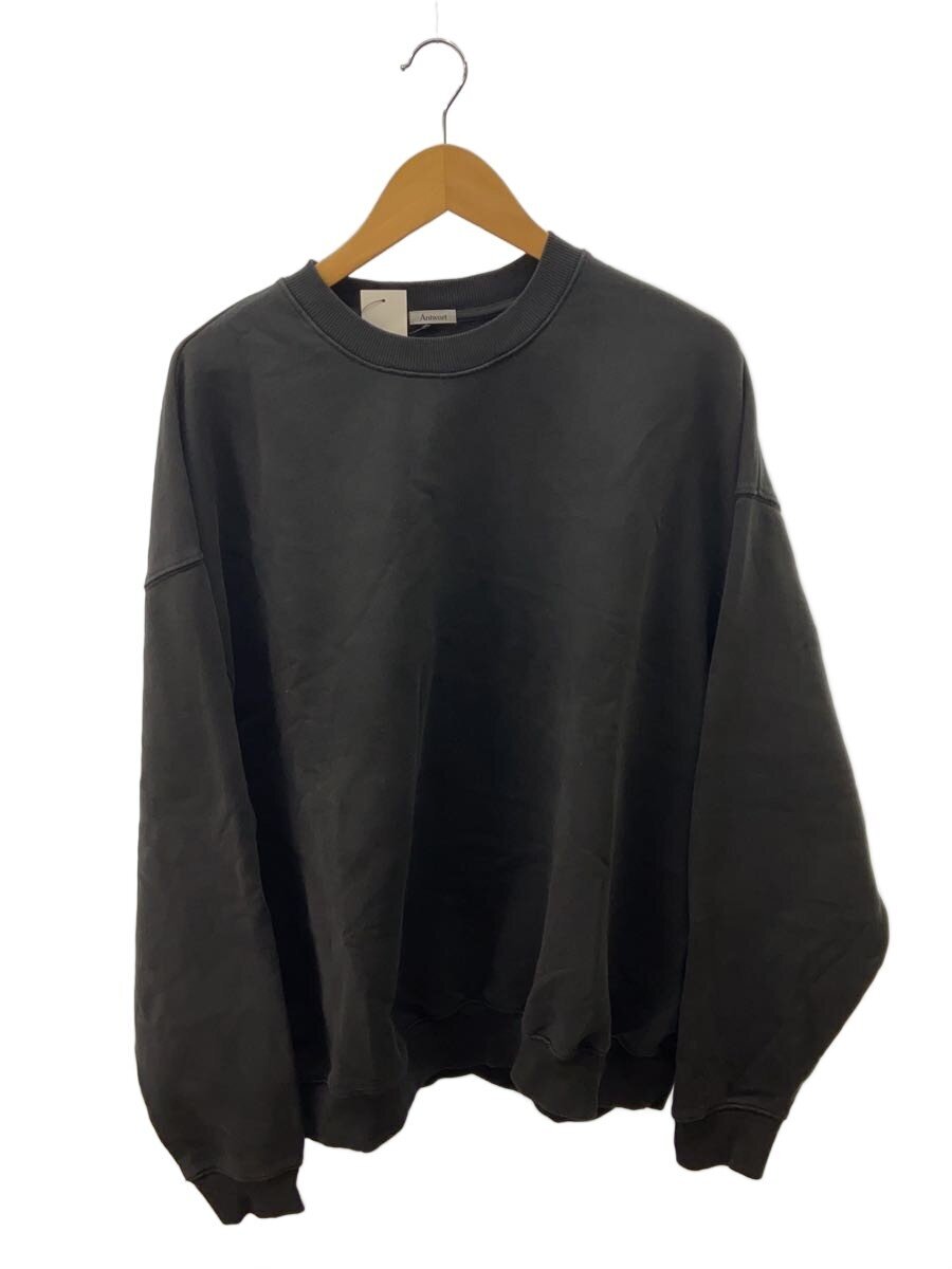 Antwort◆INVITATION SWEATSHIRT_FADE BLACK/スウェット/L/コットン/BLK