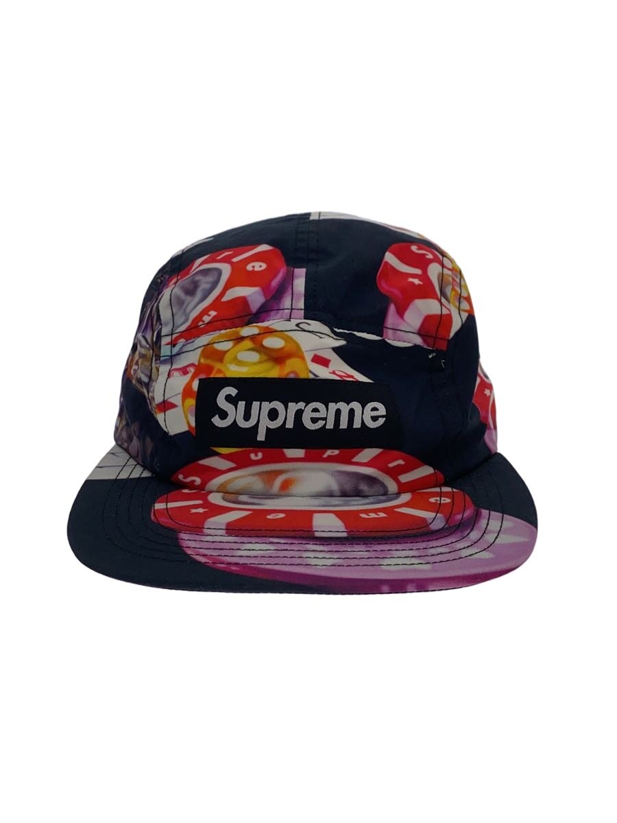 Supreme◆キャップ/FREE/コットン/マルチカラー/総柄/メンズ/Casino Camp Cap/18fw