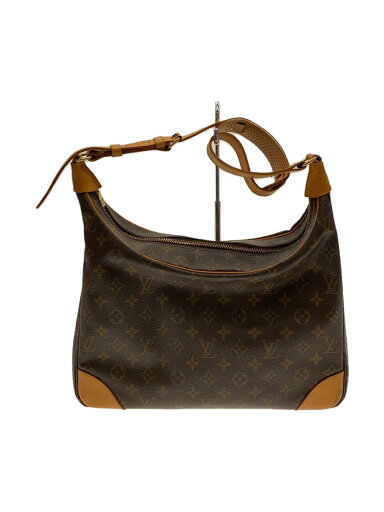 【中古】LOUIS VUITTON◆ブローニュ30_モノグラム・キャンバス_BRW/PVC/BRW【バッグ】 【中古】LOUIS VUITTON◆ブローニュ30_モノグラム・キャンバス_BRW/PVC/BRW【バッグ】
