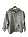 【中古】Carhartt◆パーカー/S/コットン/GRY/無地/I026501.482.00.03/HOODED SQUAD SWEAT/【メンズウェア】