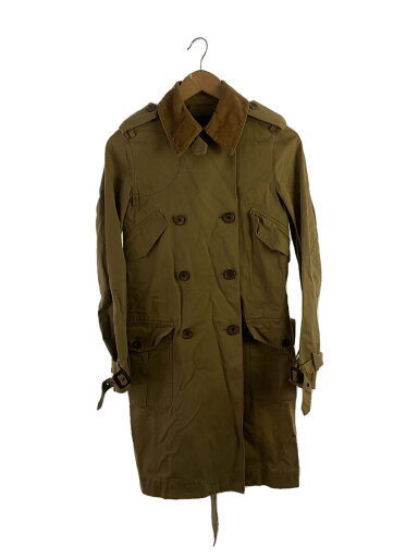 【中古】RALPH LAUREN◆コート/9/コットン/BEG【レディースウェア】 【中古】RALPH LAUREN◆コート/9/コットン/BEG【レディースウェア】
