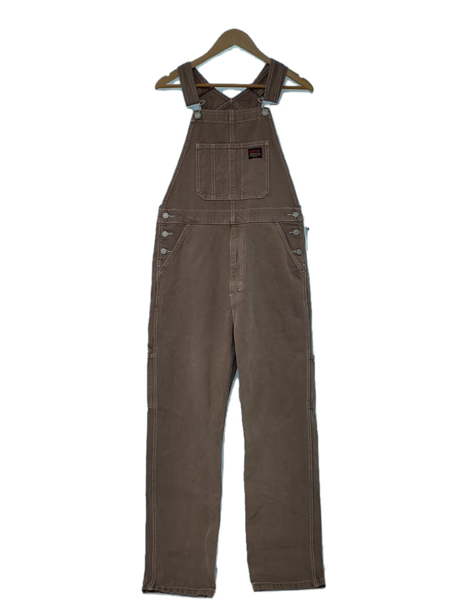 【中古】Levi’s◆オーバーオール/S/コットン/BRW/79107-0010【メンズウェア】