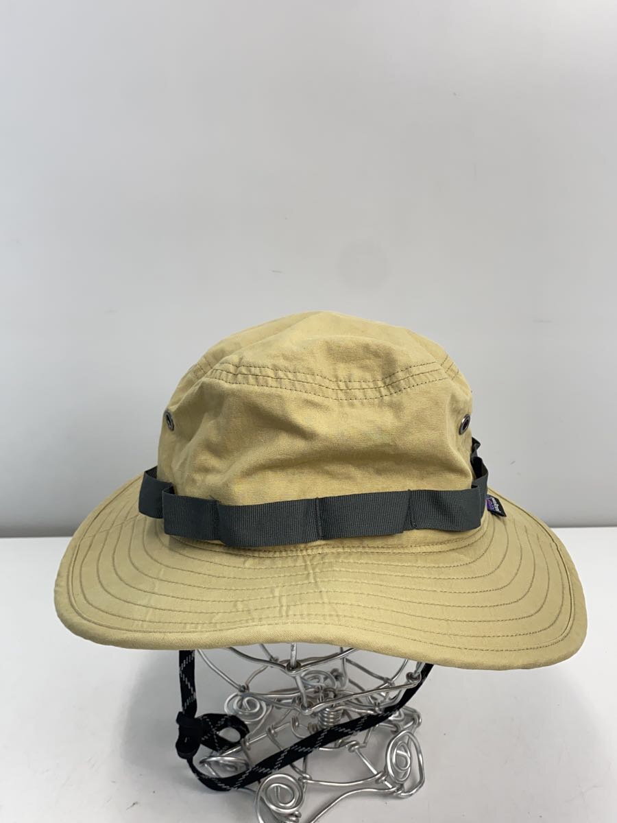 【中古】patagonia◆ハット/S/コットン/CML/無地/メンズ【服飾雑貨他】