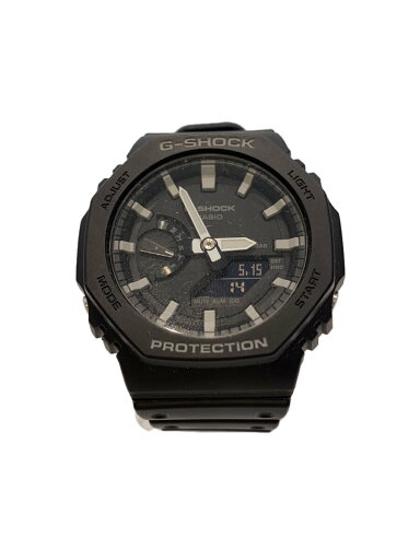【中古】CASIO◆クォーツ腕時計/デジアナ/ラバー/BLK【服飾雑貨他】 【中古】CASIO◆クォーツ腕時計/デジアナ/ラバー/BLK【服飾雑貨他】