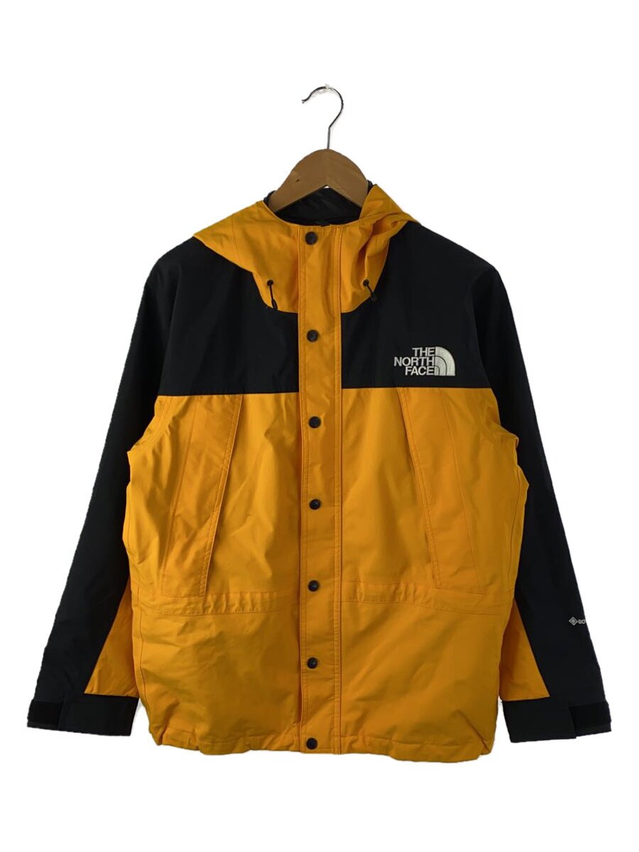 【中古】THE NORTH FACE◆MOUNTAIN LIGHT JACKET_マウンテンライトジャケット/S/ナイロン/イエロー【メンズウェア】
