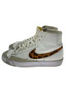 【中古】NIKE◆BLAZER MID_ブレザー ミッド/23.5cm/WHT/DA8736-101/ヒョウ柄【シューズ】(4)