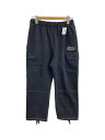 【中古】X-LARGE◆Bleached SWEAT CARGO/M/コットン/BLK/101243031013【メンズウェア】
