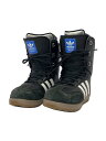 【中古】adidas◆スノーボードブーツ/25cm/BLK/AC8361【スポーツ】