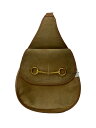 【中古】GUCCI◆ワンショルダー/ホースビット/ショルダーバッグ/スウェード/BRW/003-2113-0034【バッグ】