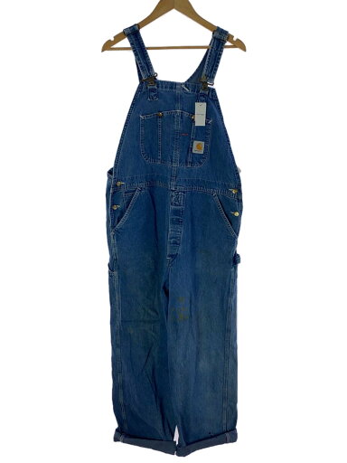 【中古】Carhartt◆90s/ウォッシュドデニムオーバーオール/USA製/38/デニム/IDG/R07DST【メンズウェア】 【中古】Carhartt◆90s/ウォッシュドデニムオーバーオール/USA製/38/デニム/IDG/R07DST【メンズウェア】