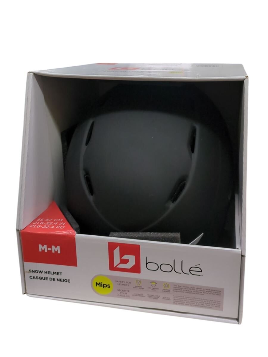 【中古】bolle◆【タグ付き】ウィンタースポーツ/大人用ヘルメット/M/黒/1516990【スポーツ】