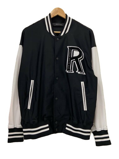 【中古】RESOUND CLOTHING◆RUSH OVER VARSITY JACKET/スタジャン/1/ポリエステル/BLK/RC28-C-002【メンズウェア】 【中古】RESOUND CLOTHING◆RUSH OVER VARSITY JACKET/スタジャン/1/ポリエステル/BLK/RC28-C-002【メンズウェア】