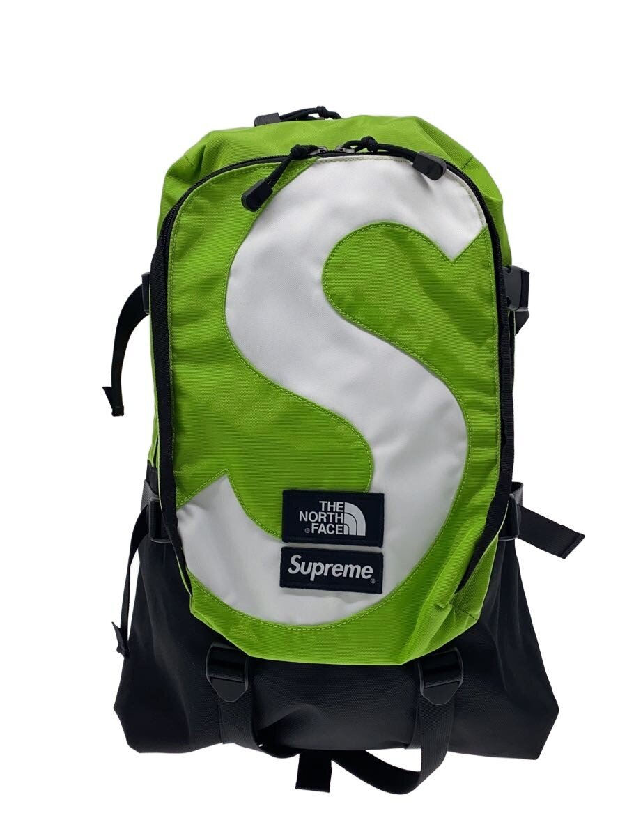 SUPREME - 【中古】Supreme◆20AW/S Logo Expedition Backpack/リュック/ナイロン/グリーン/NF0A5EHR【バッグ】