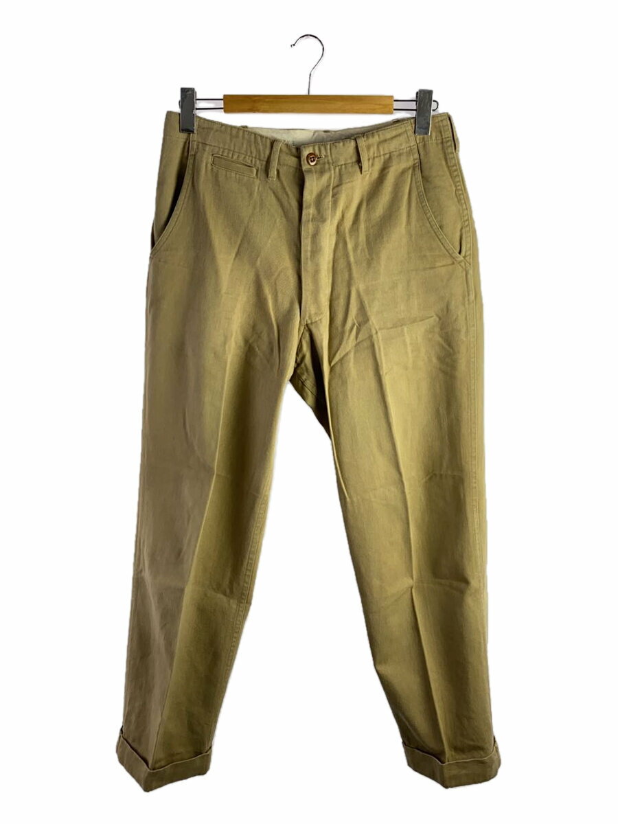 【中古】US.ARMY◆ボトム/33/コットン/BEG/MIL-T-2064A【メンズウェア】