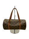 【中古】LOUIS VUITTON◆1)パピヨン30_モノグラム・キャンバス_BRW/ビニール/ブラウン【バッグ】