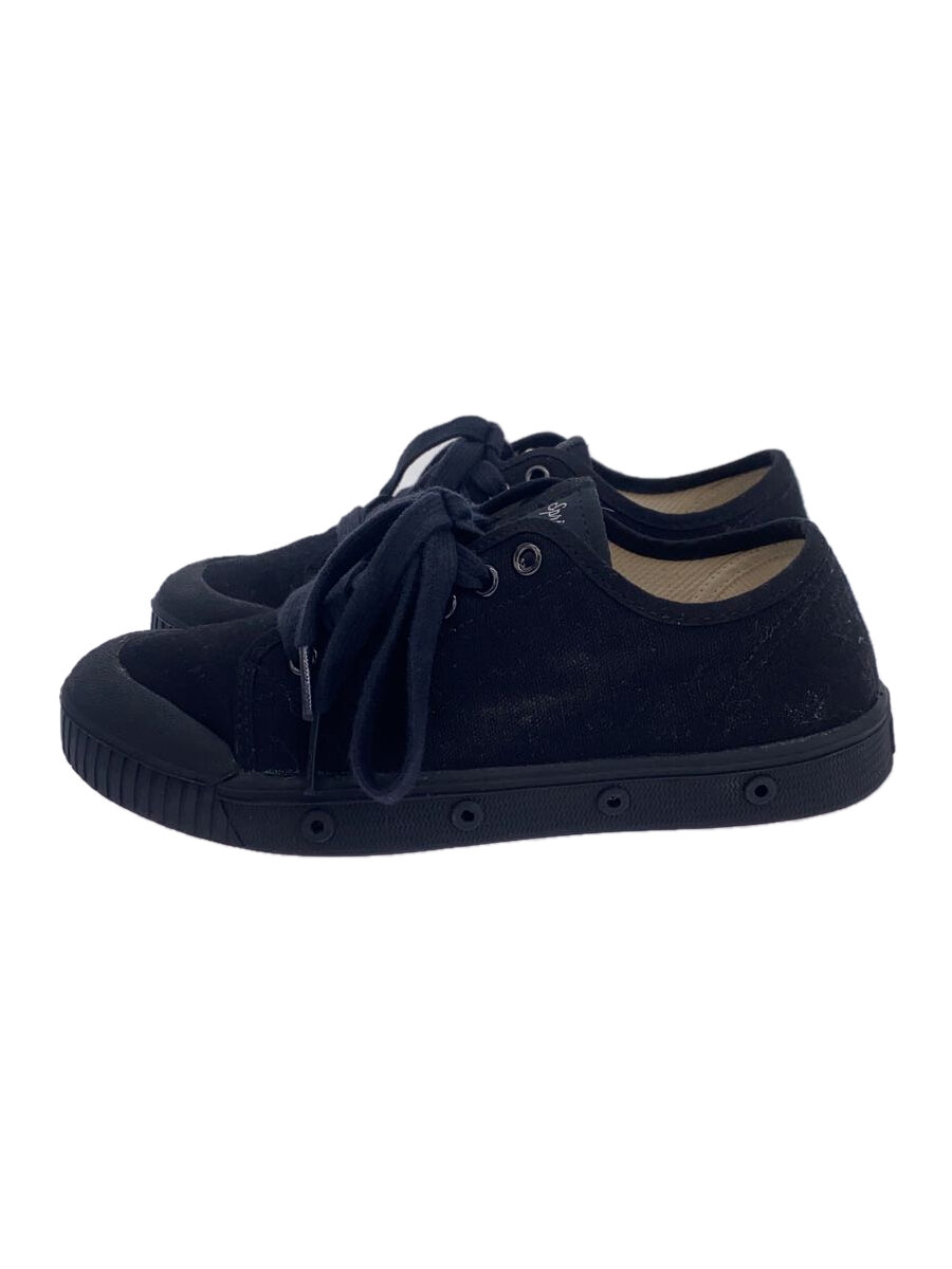 【中古】spring court◆ローカットスニーカー/35/BLK/キャンバス/G2S-V1//【シューズ】