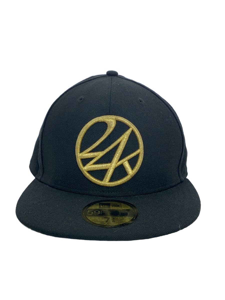 【中古】NEW ERA◆キャップ/7 3/8/ウール/BLK/メンズ//【服飾雑貨他】