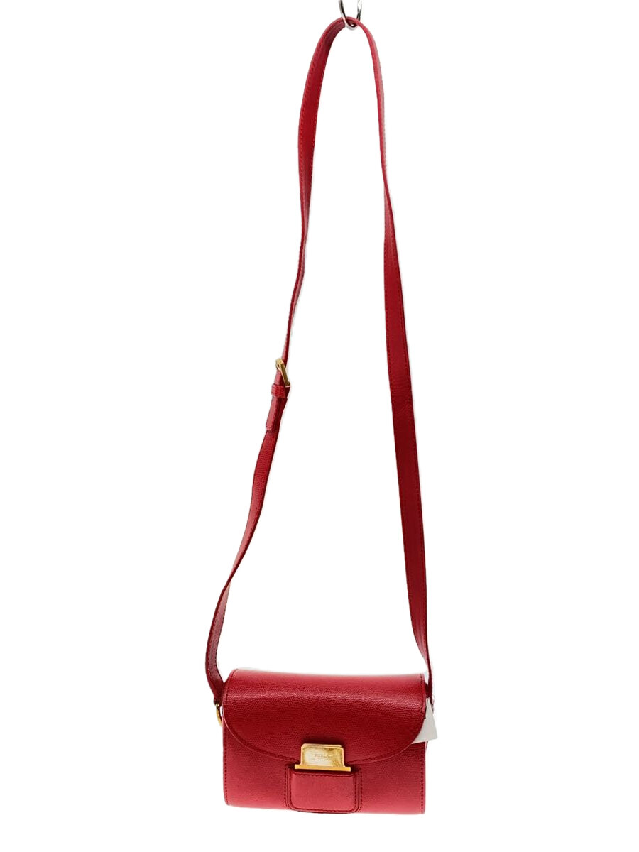 Furla - 【中古】FURLA◆ショルダーバッグ/--/RED//【バッグ】