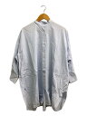 【中古】SETTO◆7分袖ブラウス/FREE/コットン/BLU/STL-SH008【レディースウェア】(4)
