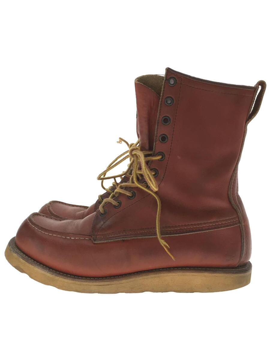 【中古】RED WING◆半円犬タグ/90s/アイリッシュセッターロング/レースアップブーツ/US9/CML//【シューズ】