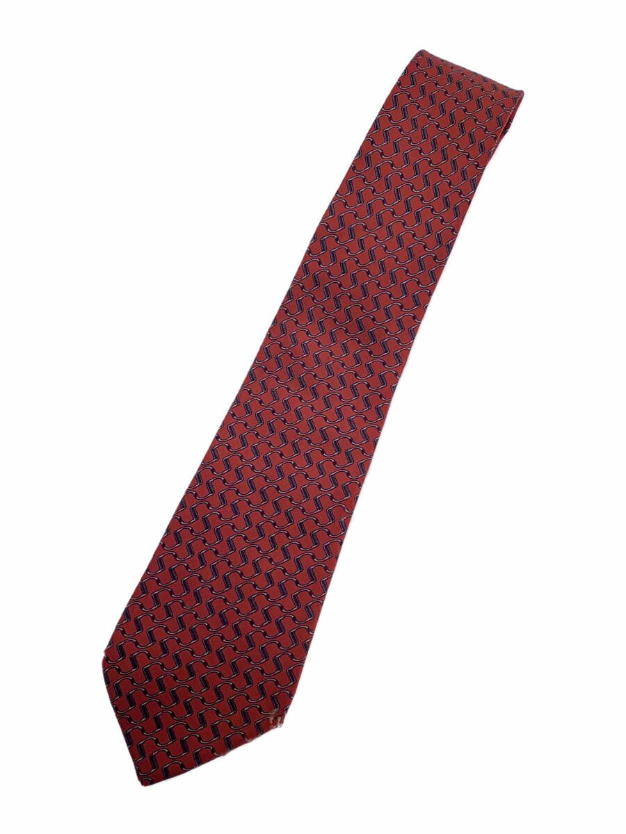 【中古】HERMES◆ネクタイ/シルク/メンズ【服飾雑貨他】