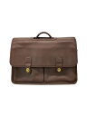 【中古】COACH◆ショルダーバッグ/レザー/BRW/無地/0532/オールド/ショルダー欠品【バッグ】(4)