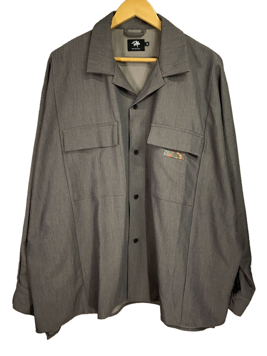 【中古】DOTS COLECTIVE/セットアップ/3/ポリエステル/GRY【メンズウェア】