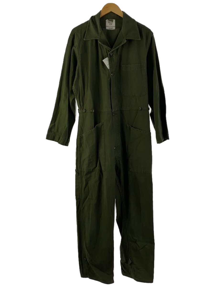 【中古】US.ARMY◆オールインワン/M/コットン/KHK【メンズウェア】