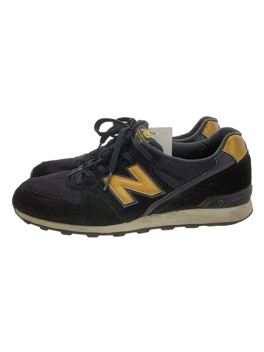 【中古】NEW BALANCE◆WR996/ブラック/24cm/BLK【シューズ】