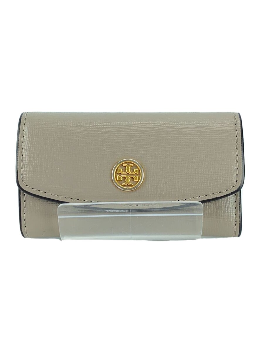トリーバーチ 小銭入れ キーケース ケース ピンクベージュ 未使用 財布 TORY BURCH（トリーバーチ） TORY BURCH Robinson ロビンソン PEBBLED