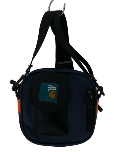 【中古】Carhartt◆ショルダーバッグ/ポリエステル/NVY【バッグ】 【中古】Carhartt◆ショルダーバッグ/ポリエステル/NVY【バッグ】