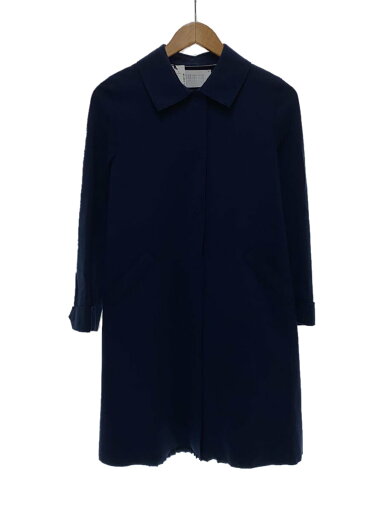 【中古】HARRIS WHARF LONDON◆コート/--/コットン/NVY【レディースウェア】 【中古】HARRIS WHARF LONDON◆コート/--/コットン/NVY【レディースウェア】
