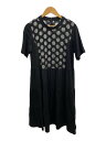 【中古】t.b/半袖ワンピース/40/コットン/BLK/ドット/11118308【レディースウェア】