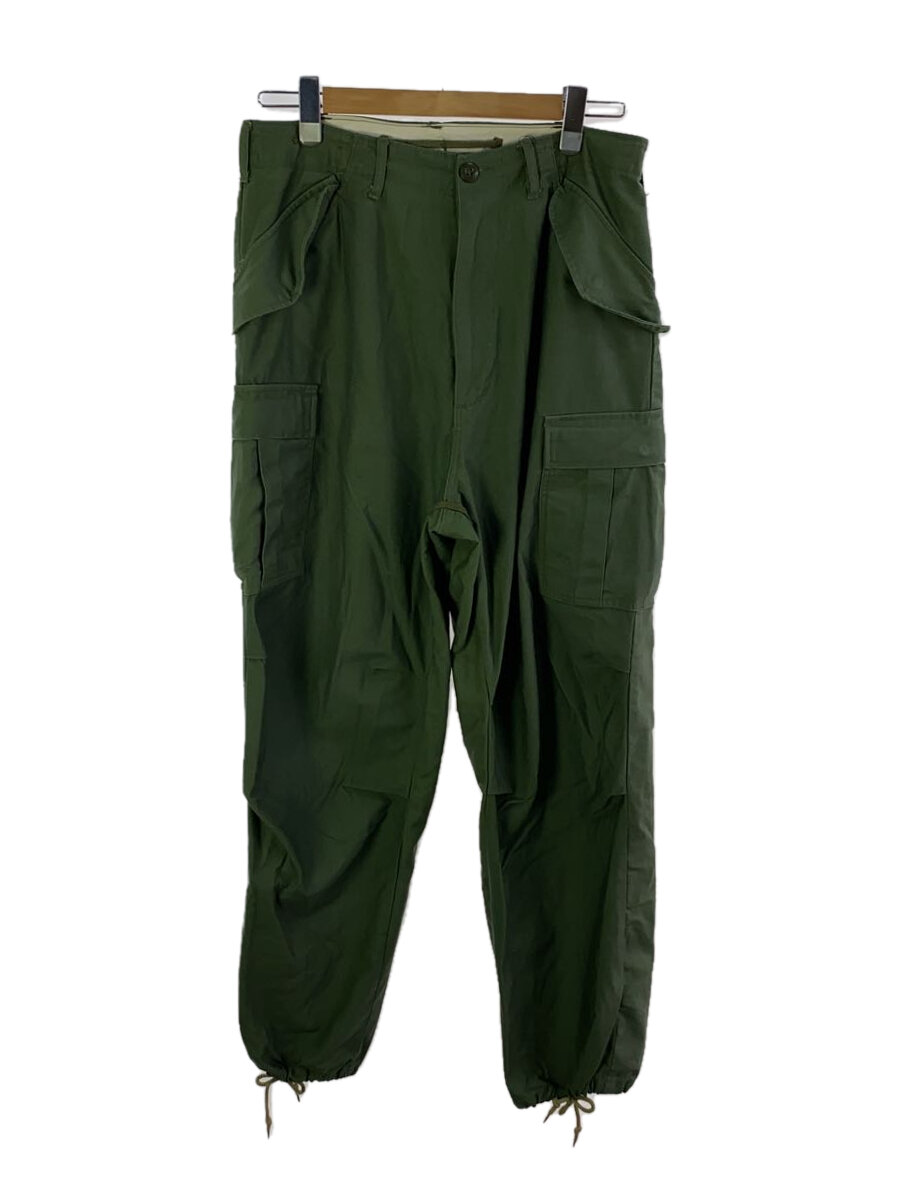 【中古】MILITARY◆カーゴパンツ/60s/M-65/--/コットン/KHK//【メンズウェア】