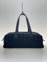 【中古】CHANEL◆ニュートラベルライン/ボストンバッグ/ナイロン/BLK【バッグ】