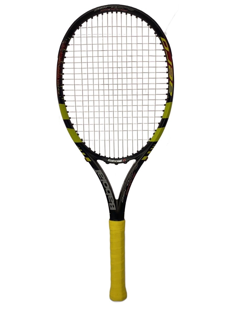 【中古】Babolat◆テニスラケット/硬式ラケット/YLW/aeropro control【スポーツ】
