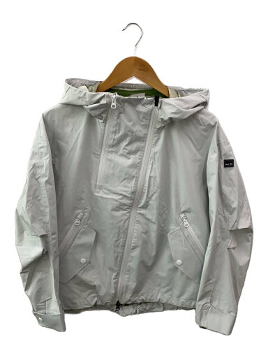 【中古】blauer◆ジャケット/S/ポリエステル/GRY/無地【レディースウェア】 【中古】blauer◆ジャケット/S/ポリエステル/GRY/無地【レディースウェア】