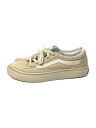 【中古】VANS◆ローカットスニーカー/23.5cm/BEG/V359CL 【シューズ】