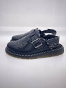 【中古】Dr.Martens◆24SS/Gothic Americana/ゴシックカメリカーナ/サンダル/UK7/BLK/JORGE2【シューズ】