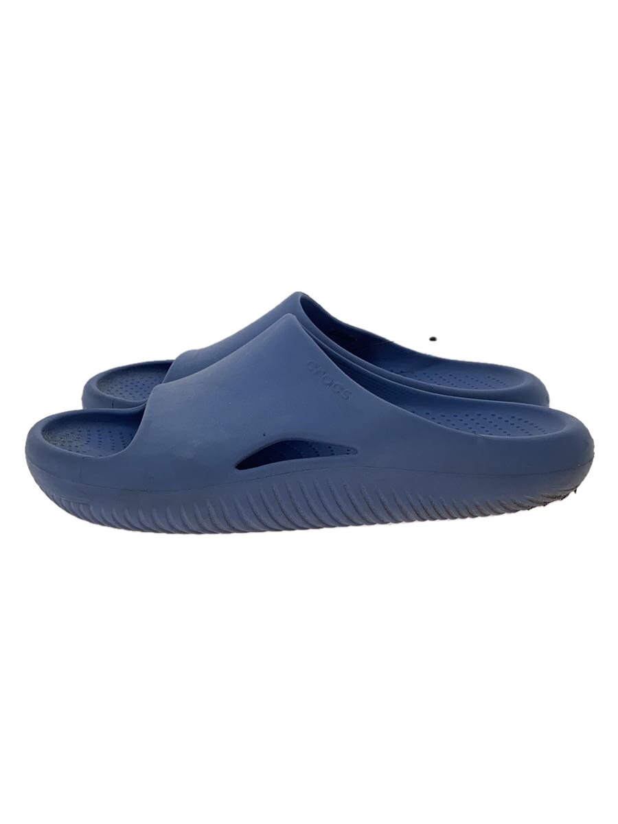 Crocs - 【中古】crocs◆サンダル/--/BLU//【シューズ】