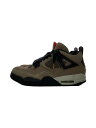 【中古】NIKE◆AIR JORDAN 4 RETRO_エアジョーダン 4 レトロ/28.5cm/BRW【シューズ】(4)