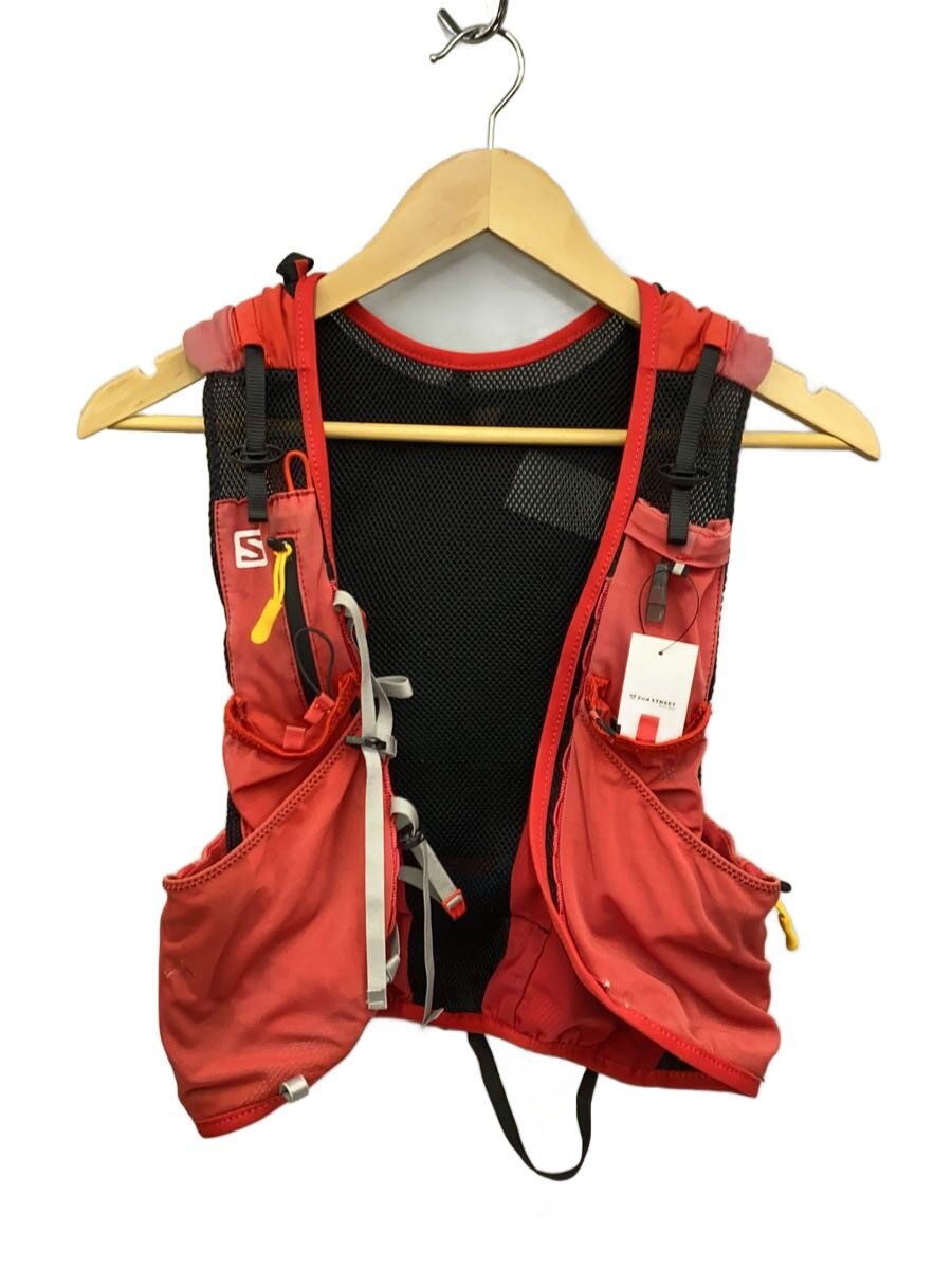 【中古】salomon◆ハイドレーションベスト/スポーツウェアー/XL/RED【スポーツ】