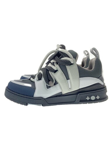 【中古】LOUIS VUITTON◆ローカットスニーカー/UK6.5/GRY【シューズ】 【中古】LOUIS VUITTON◆ローカットスニーカー/UK6.5/GRY【シューズ】