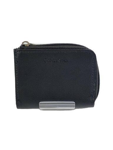 【中古】Calvin Klein◆財布/レザー/BLK/無地【服飾雑貨他】 【中古】Calvin Klein◆財布/レザー/BLK/無地【服飾雑貨他】