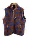 【中古】Needles◆22AW/BEAMS別注/Boa Fleece Vest/フリースベスト/M/ポリエステル/BRW/LQ374【メンズウェア】
